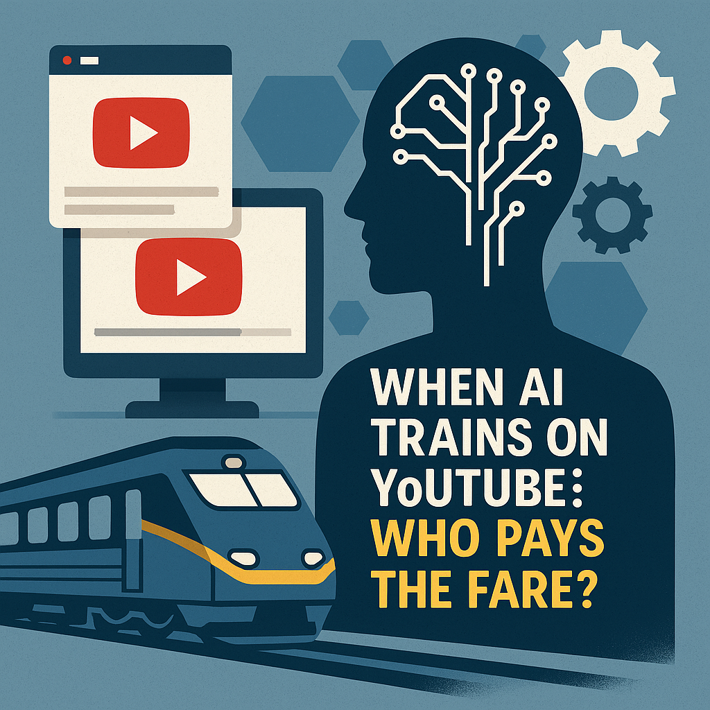 When AI Trains on YouTube: Who Pays the Fare?