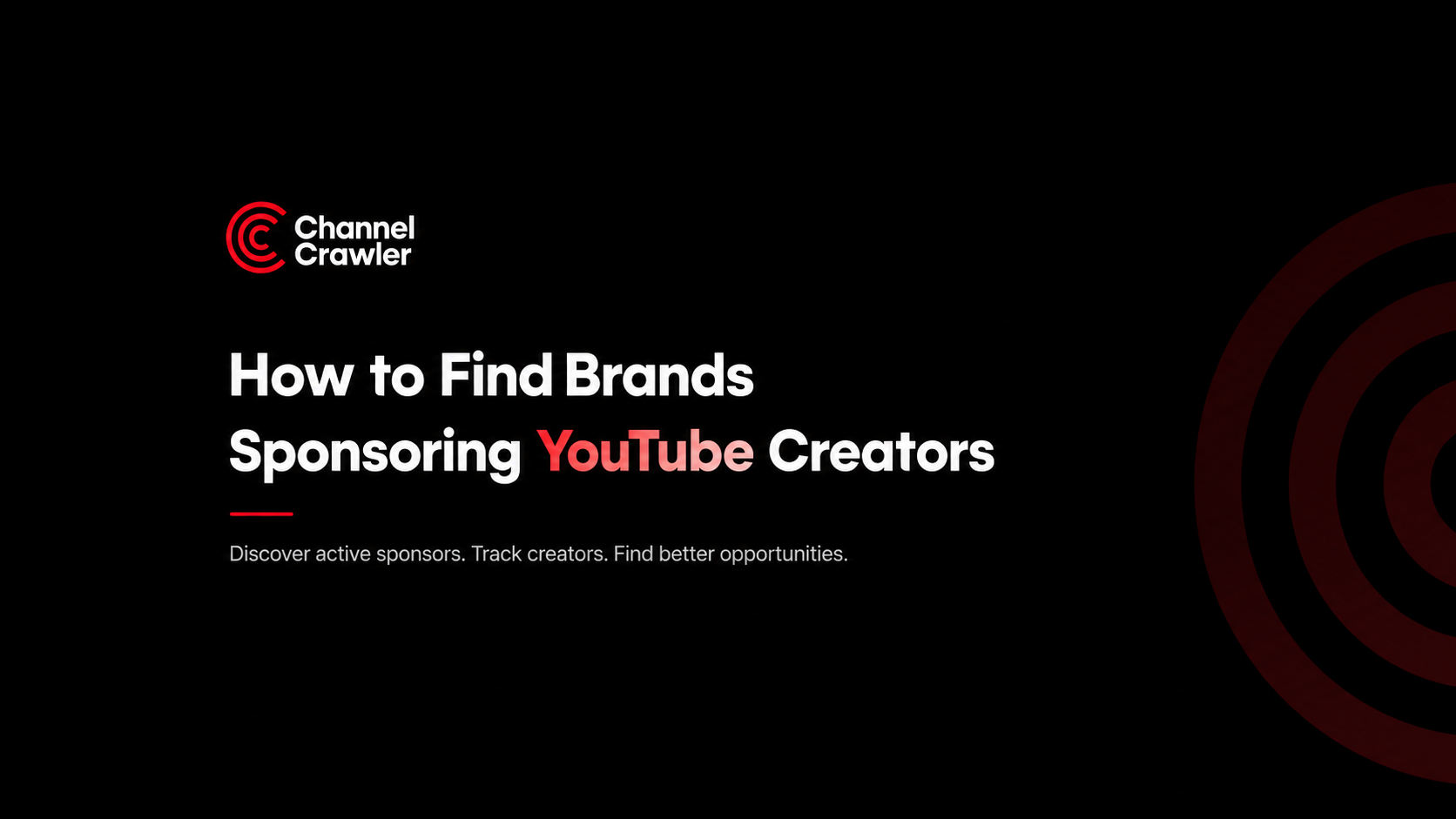 How to find brands sponsoring YouTube creators