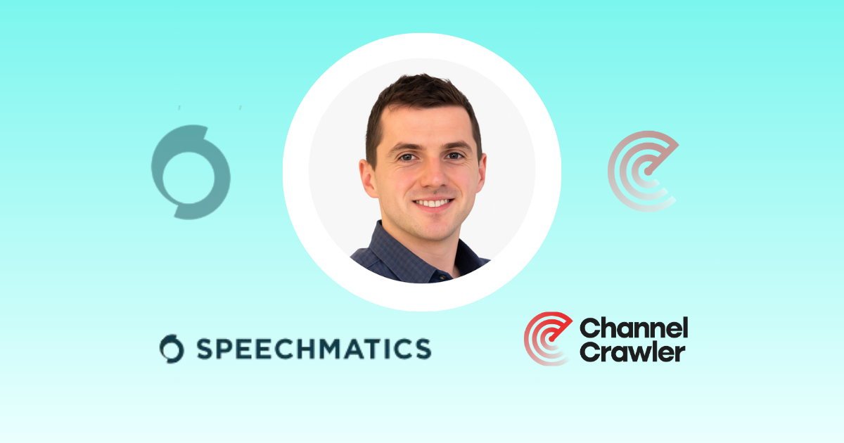 Speechmatics Enhances Influencer Outreach with ChannelCrawler
